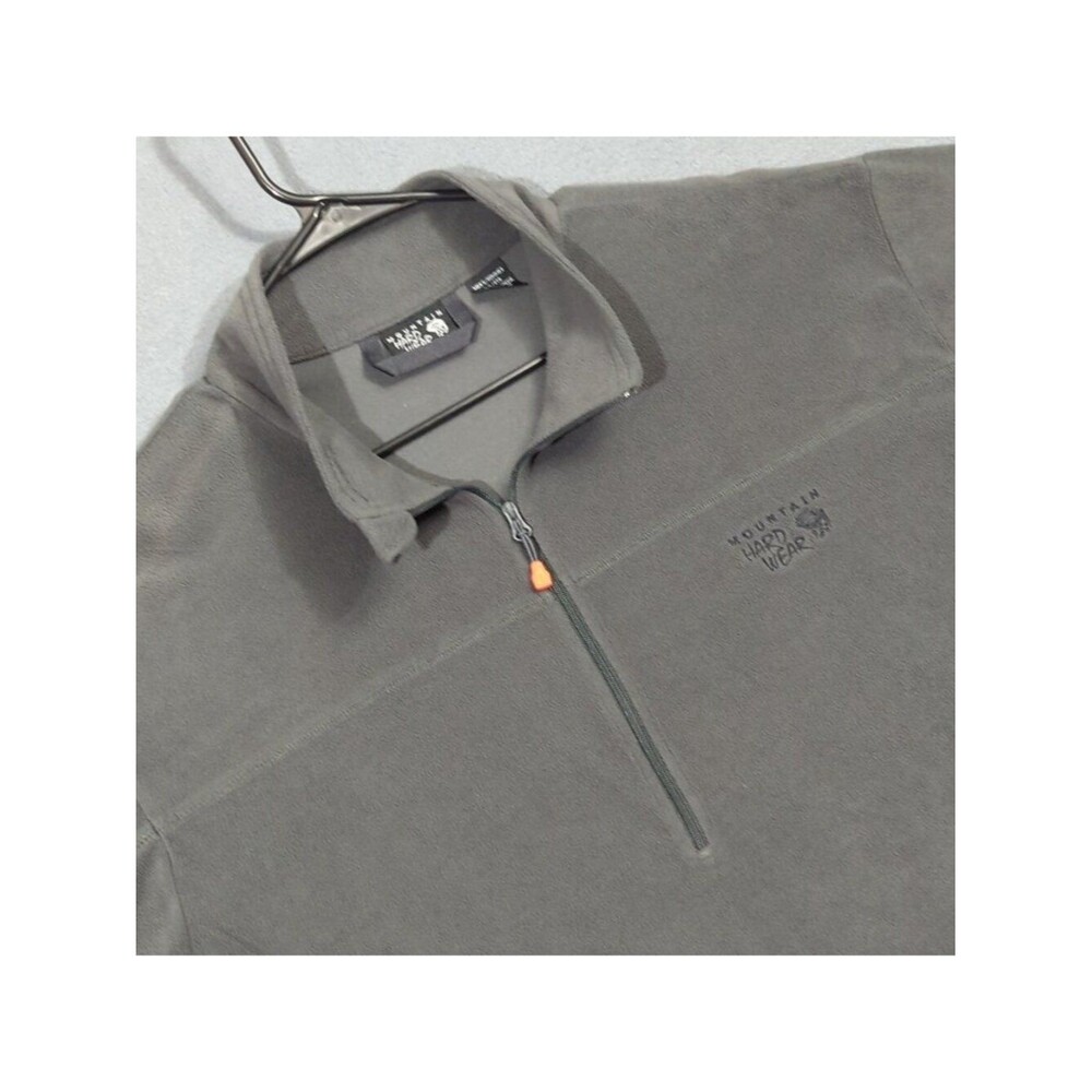 Mountain Hardwear Microchill Lite Zip Men's XXL Gray Outdoor Hiking Camp